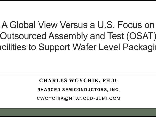 Global View vs US Focus on OSATs